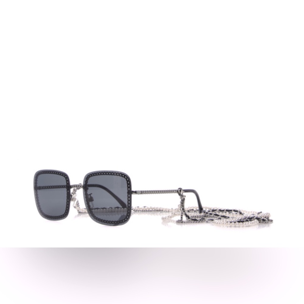 CHANEL PEARL CHAIN SUNGLASSES : $1100